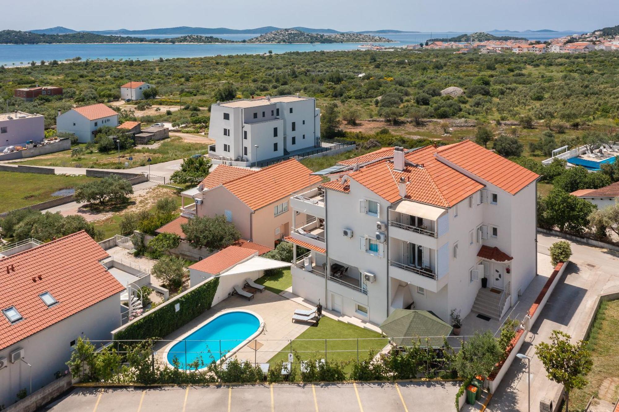 Sea View Apartments Tihi II Водице Екстер'єр фото